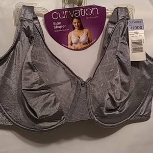 NWT Curvation Side Shaper Silver Bra Size 42 DDD
